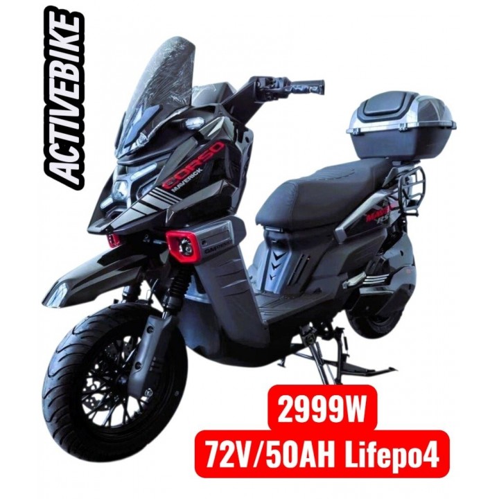 Електричний мопед Corso Maverick RS MR-847396 (2999W, 72V/50AH) літій-залізо-фосфатний